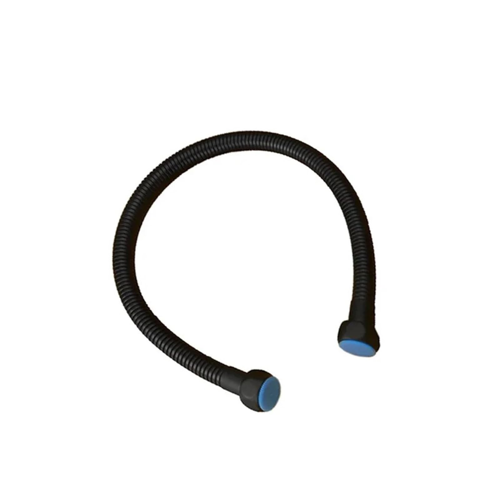 Genérico Tipada de acero inoxidable 304, tubería de entrada de agua del inodoro 50 cm G1/2 "X1/2" Golded Water Wipe de entrada Heate(Black)