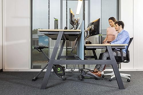 Tunturi Cardio Fit D10 ondertafel fiets/mini-beentrainer/fitness pedaaltrainer voor kantoor en thuis, mini-ellipstrainer - Afbeelding 6