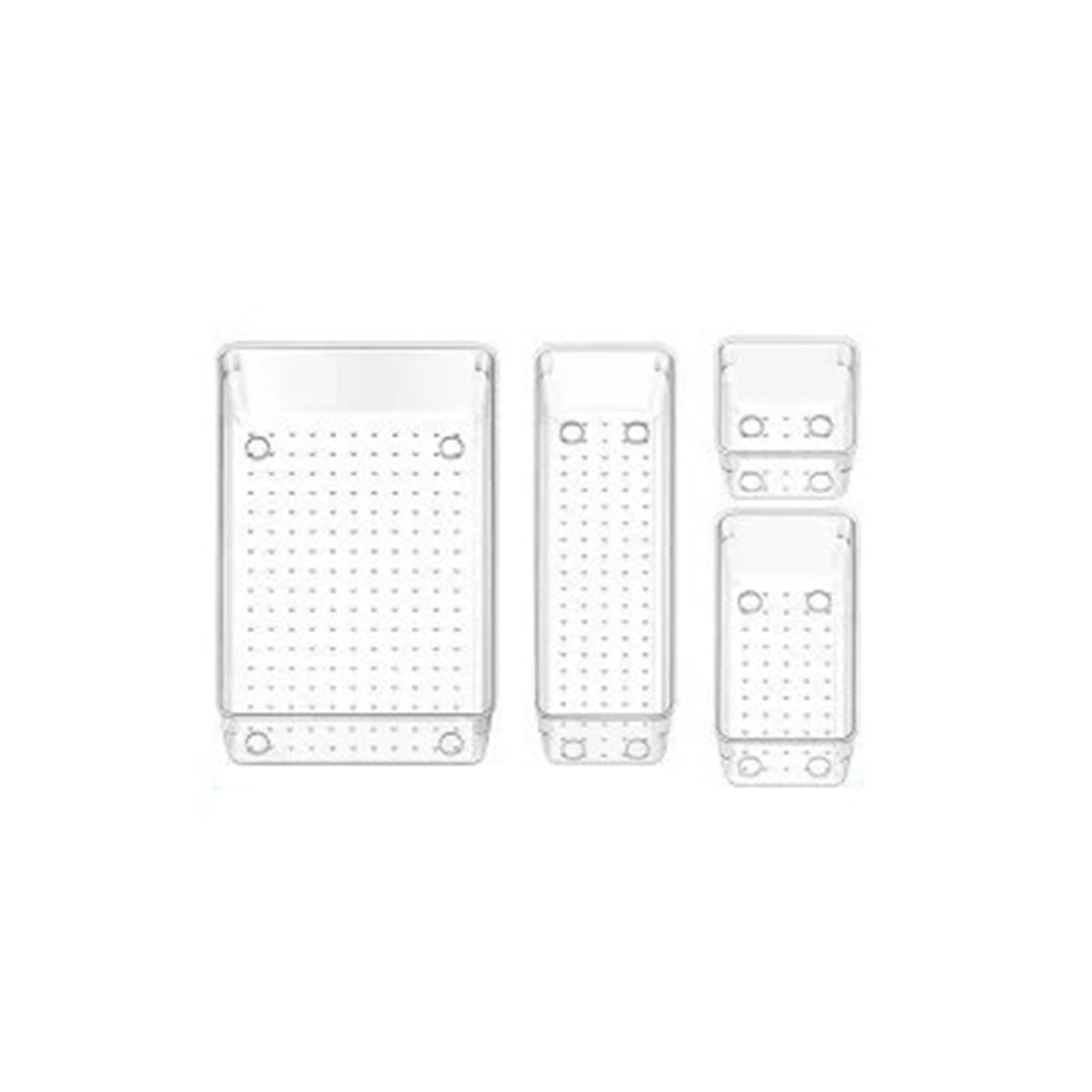 Bghyjkol M Drawer Organiser Clear Drawer Organizers