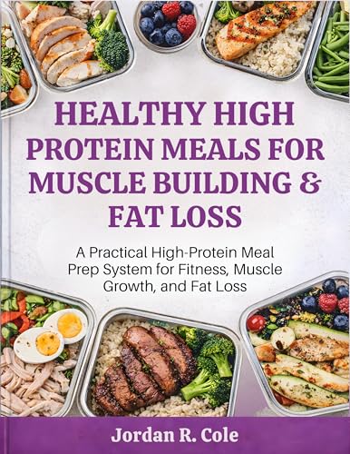 Healthy High-Protein Meals for Muscle Building and Fat Loss: A Practical High-Protein Meal Prep System for Fitness, Muscle Growth, and Fat Loss (English Edition)