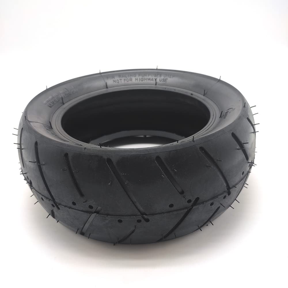 Gumowa opona do skutera elektrycznego, zapasowa opona 90/65-6,5 przednia opona próżniowa 110/50-6,5 tylna pogrubiona opona bezdętkowa do mini motocykla uniwersalna (kolor: 90-65-6,5 1 szt.)