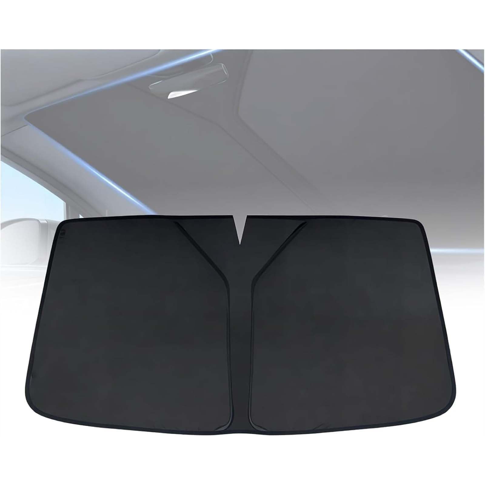 RXATTWVLY Car Windscreen Sunshade for Toyota C-HR CHR 2016-2024, UV Ray Reflector for Car Interior, Front Windshield Sun Shade, Heat Insulation Sunshade