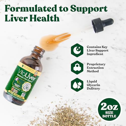 VitaLiver - Liver Health Supplement - Support Liver Cleanse & Detox - Liquid Delivery for Absorption - Milk Thistle, Artichoke, Chanca Piedra, Dandelion & More! - Image 3