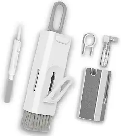 Escova Kit de Limpeza 8 em 1 para Teclado, Fone de Ouvido, Tela de Computador e Celular, Kit Multifuncional Limpador e Removedor de teclas - Qualidade Premium LNSTORE