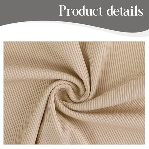 ALSOGO Womens Wide Leg Pants Casual Elastic High Waisted Pants Loose Straight Leg Pants Drawstring with Pockets4