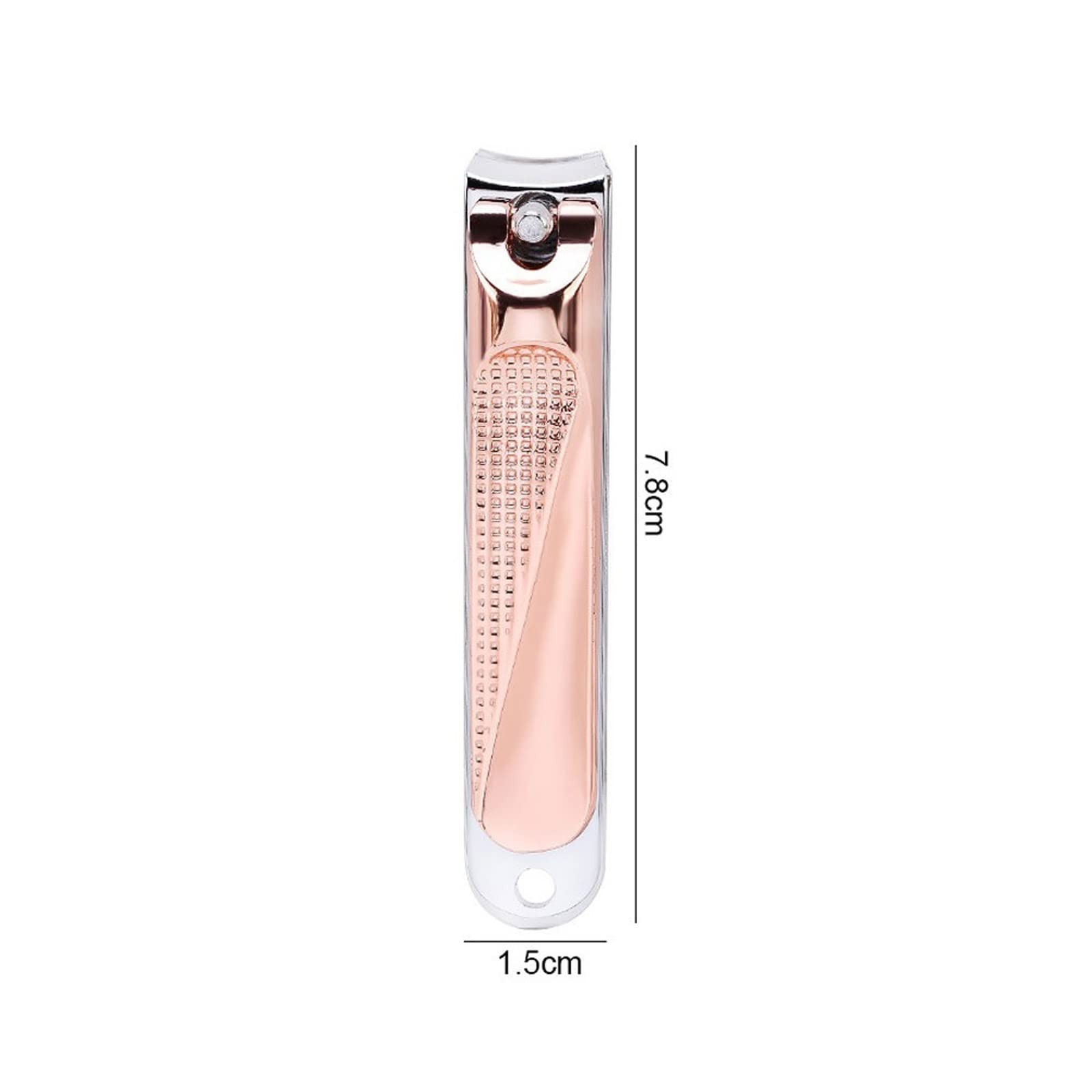 XIANGFAZJD Cortauñas Clippers de uñas, Piel de Acero Inoxidable MANICURA DE FINGURE DE FINGURE DE FINGURE, HIGIEN DE Viaje PORTÁTIDO TIEMPOIL TIPSAIL TIPSSTS Herramientas DE PEDICURA