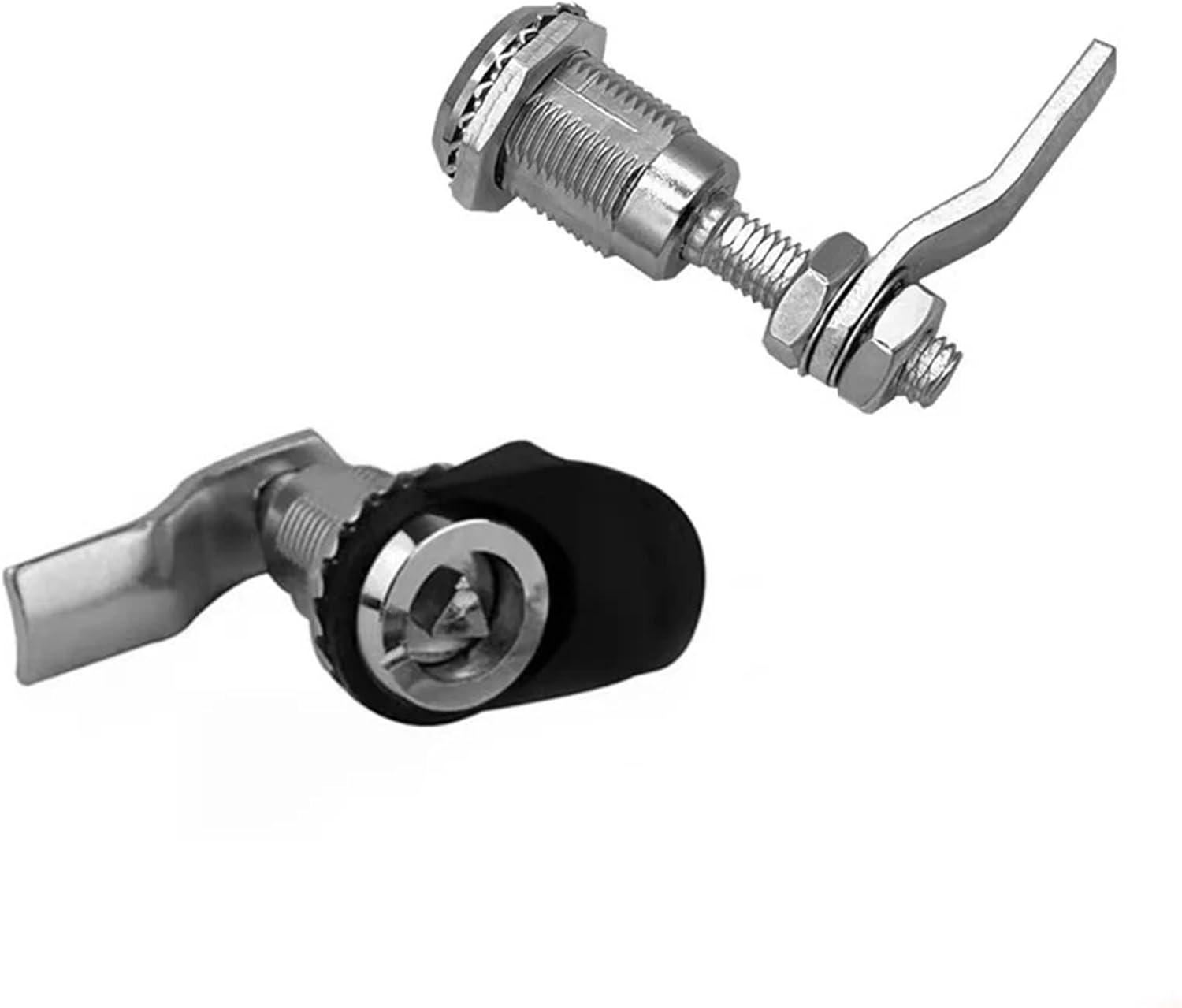 Zinc Alloy MS816 Triangle Key Mini Cam Lock Triangle Electric Cabinet Dustbin Lock Pull Tongue Mailbox Metal Lockes 1Pcs(SKY BLUE)