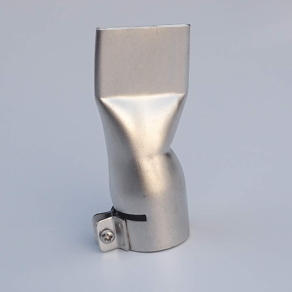 40mm Flat Wide Mouth Tubular Nozzle for Plastic Welding Gun/Hot Air Heat Gun/for Plastic Welder Mouth (40mm flat nozzle)
