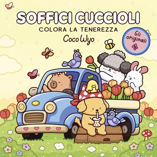 Soffici cuccioli. Libro da colorare per tutte le età (Gli originali Coco Wyo)