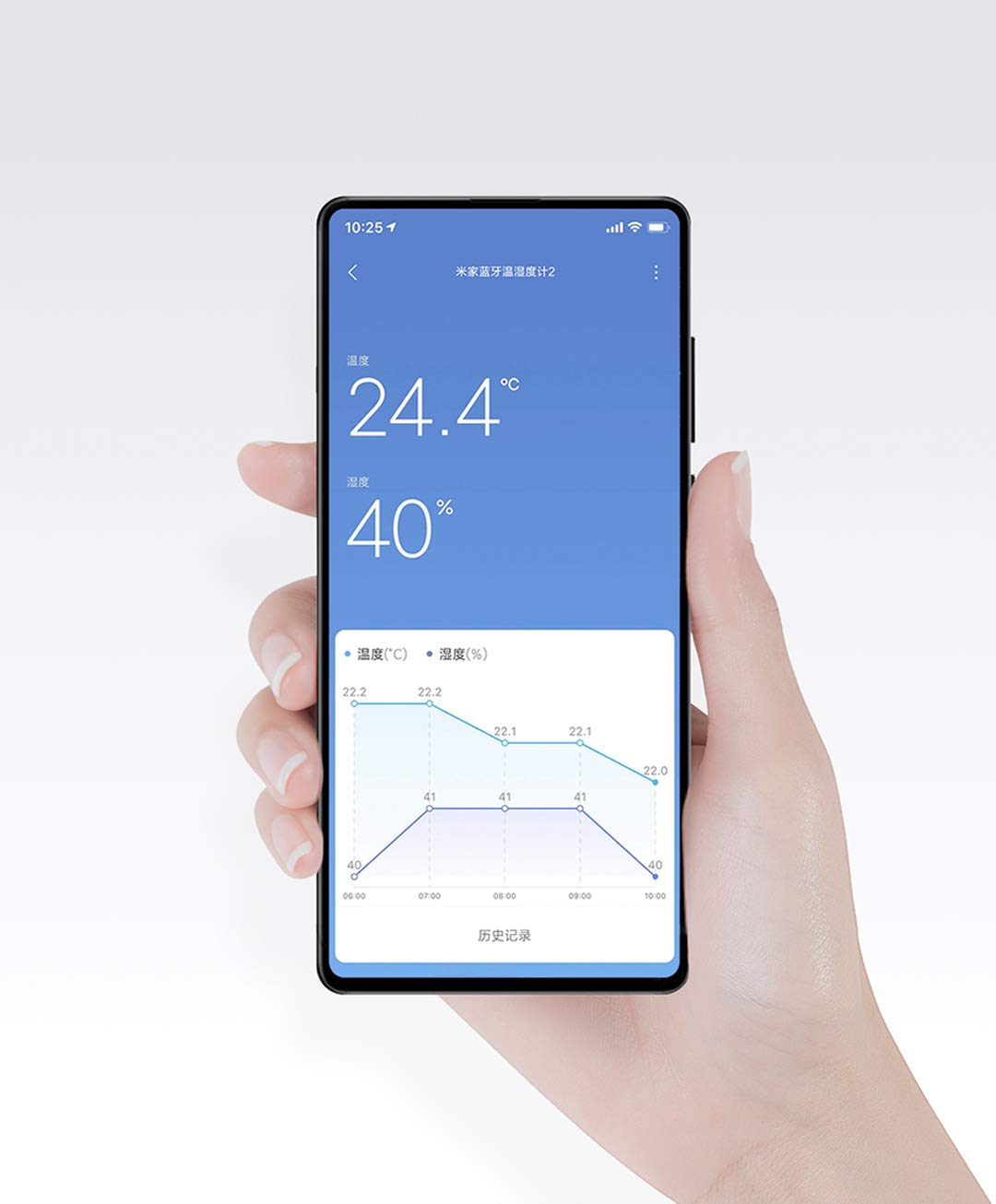 Xiaomi Mi Temperature and Humidity Monitor 2 moniteurs pour Le contrôle de la température et de l'humidité, Lot de 2 pièces, Blanc, Large