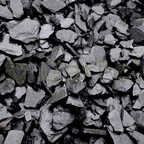Schiefersplitt Garten 10-20 mm 25 Kg Zierkies Schwarz Schieferbruch Dekostein Aquarium Bodengrund Aquarium Deko Steine Schiefersteine