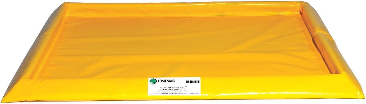 Drum Spill Cntnmnt Pallet, 4 Drum