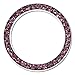 BLVD-LPF OBEY YOUR LUXURY Hot Pink Crystal Rhinestone License Plate Frame - [Pack of 2] Rust Free ABS Chrome, Number Plate Frame w/Crystal Screw Caps | Automotive Accessories