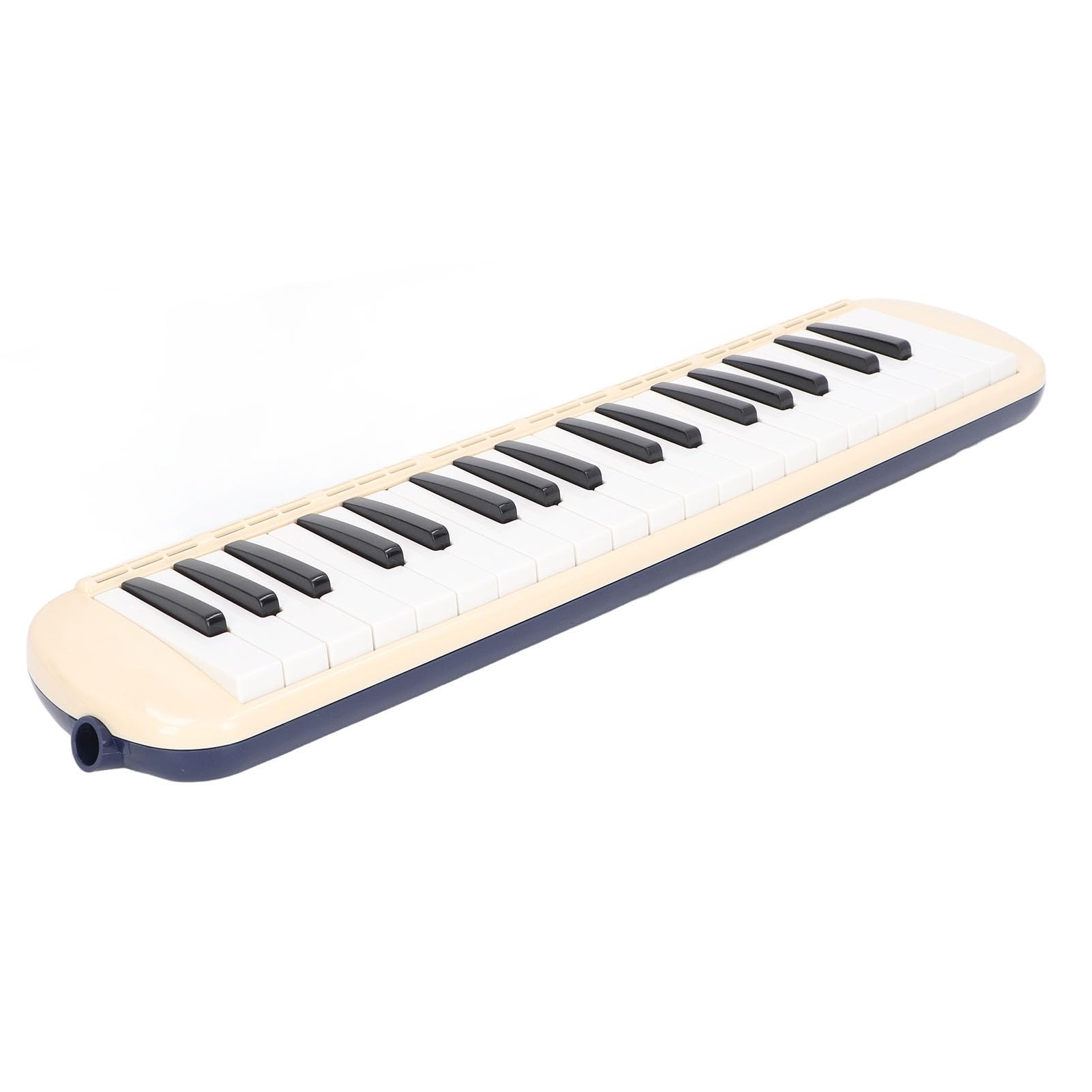 Tragbare Melodica mit 37 Tasten für -Musikinstrument, Leicht zu Greifende Air-Piano-Tastatur für Anfänger, ABS-Material, Multifunktional, Ideal Zum Musiklernen zu Hause oder in der Schule