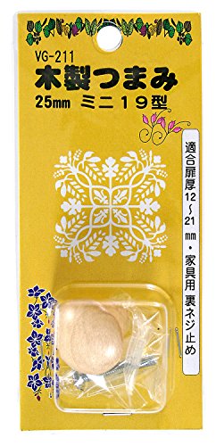 �a�C�Y��(Waki Sangyo) �ؐ��܂� �~�j19�^ �N���A 25mm VG-211