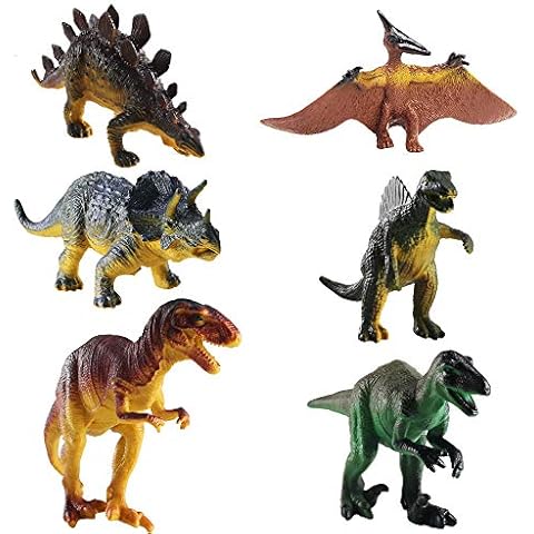 FOGAWA Jouet Dinosaure 6Pcs Cover