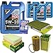 Produktbild QR-PARTS 69322362 Filter Set Inspektionspaket 8 Liter Motoröl Longtime High Tech 5W-30 MANN-FILTER Innenraumfilter Luftfilter Ölfilter
