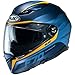 Produktbild HJC Helmets Herren Nc Motorrad Helm, Blau/Orange, L