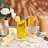 Mckanti Drink Coasters Set of 8, 4 Colors Absorbent Coasters for Drinks, Minimalist Cotton Woven Coaster for Living Room Decor, Fall Home Decor, 4.3 Inches #5