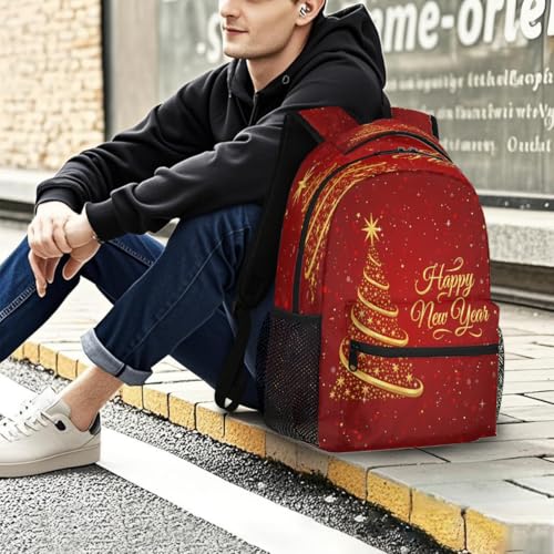 Mochila ligera para libros con compartimento acolchado para laptop de 15.6 7
