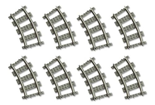 Amazon.co.jp: LEGO 4520 Curved Rails For 9V Trains （9V トレイン用 