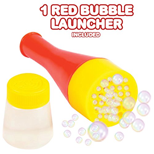 Mini Blizzard Bubble Blower Set By Artcreativity - Set Of 4 Bubble Blasters With 4 Bottles Of Bubble Mixture - Vibrant Assortment Of Color - Non-Toxic Plastic - Fun Summer Toys For Boys And Girls #TOP3