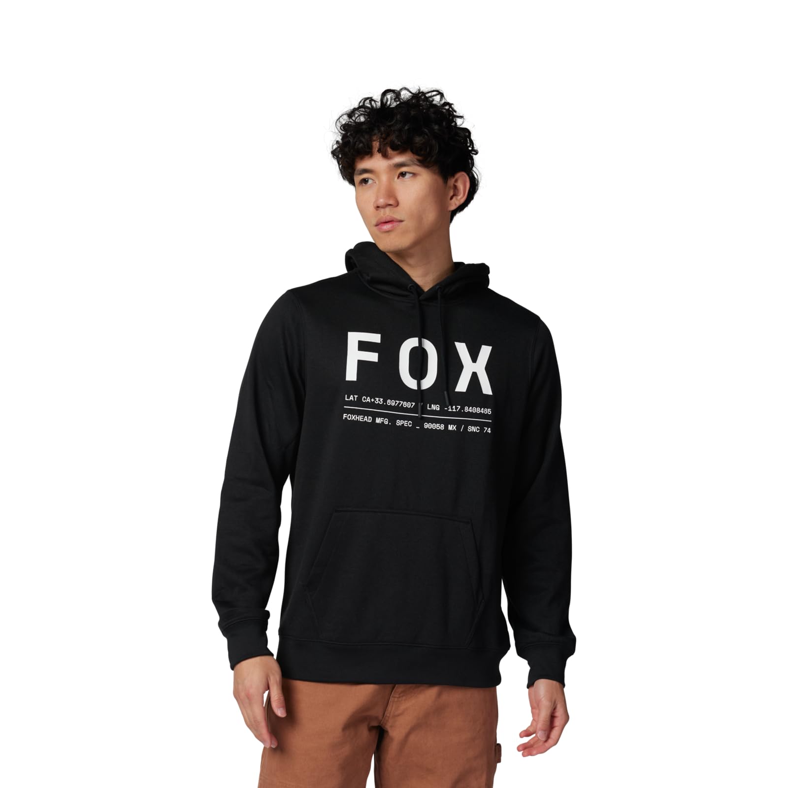 Fox Racing Men's Non Stop Fleece PO, Black, XXL