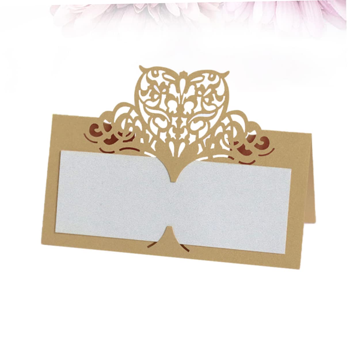 TOPBATHY 150stücke Vintage Platzkarten Aus Papier Im Herzdesign Elegante Tischkarten Für Hochzeiten Und Feiern Beige Für Cafés Restaurants Und Besondere Anlässe