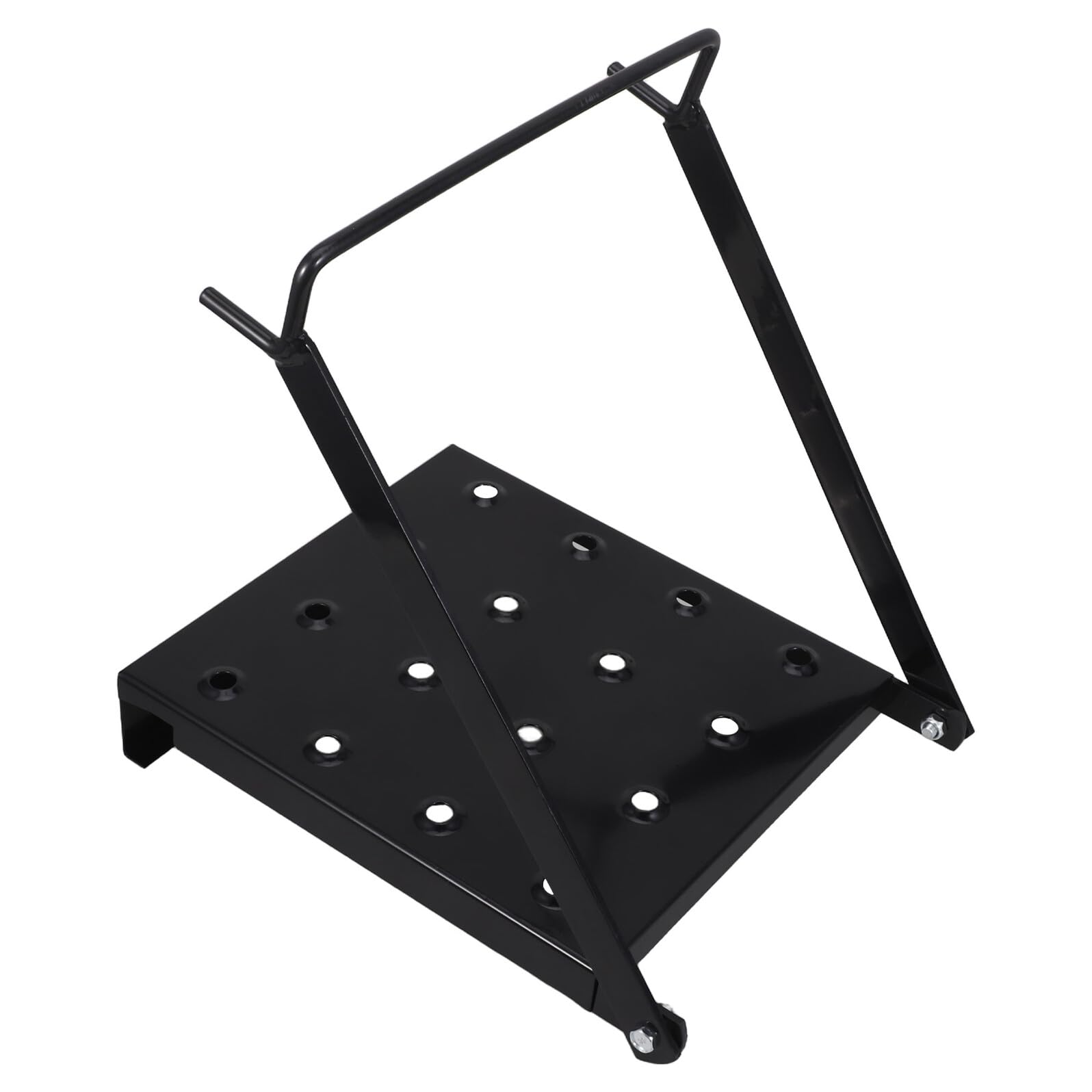 Escalera cóa Pequeña Plataforma Regulowana Para Herientas Anslizante Portátil Plegable Color Negro