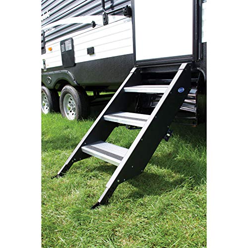 Moki Door Step MORryde International Inc. STP-3-30-03H Fold Up Step 3 Step 30' Door