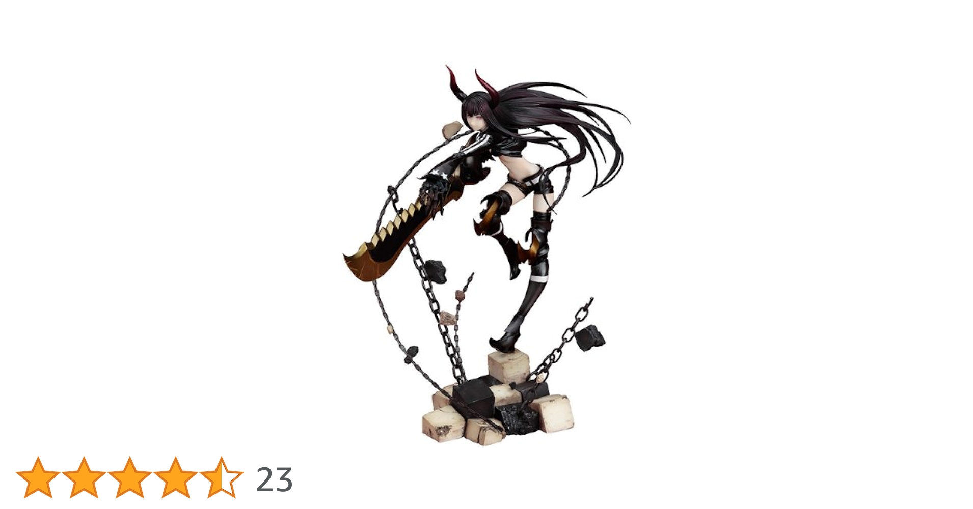 ブラック★ロックシューター ブラックゴールドソー 1/8 フィギュア完成品340 ブラック☆ロックシューター ブラックゴールドソー 1/8