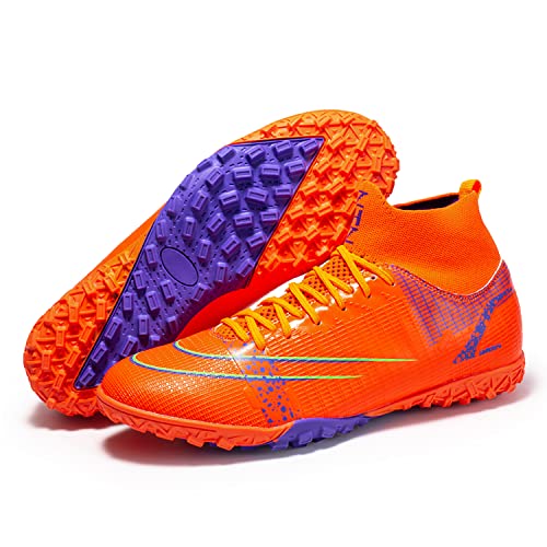 BOTEMAN Fußballschuhe Herren High Top Spike Cleats Trainingsschuhe Kinder Fußball Stiefel Unisex - Image 4