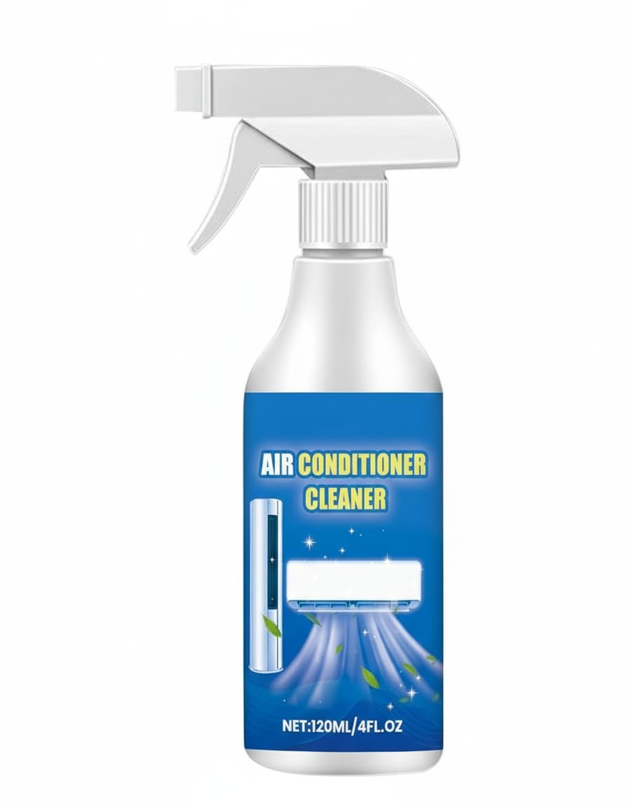 – NALACAL Rinse-Free Air Conditioner Coil Cleaner Spray, 120ml Foaming AC Cleaner for Units, Evaporator, and Condenser, No-Wash Maintenance for AC Vent, Ac Unit