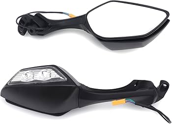 Amazon.com: HTTMT- Black Rear View Mirrors w/Turn Signals