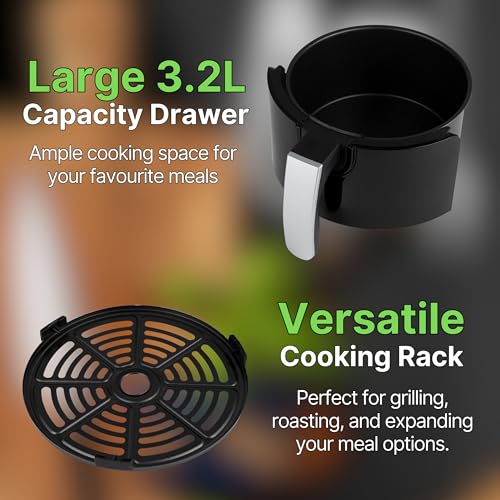 iN 3.2L Touchscreen Compact Air Fryer