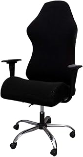Bverionant Funda para Silla de Ordenador Elástica Impermeable, Protector Universal para Silla de Oficina Giratoria, Protector para Silla para Gamers Deportes Electrónicos #7