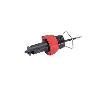 GF Signet P51530-P2 Type 515 Rotor-X Standard Mount Paddlewheel Flow Sensor, Polypropylene Body, Black PVDF Rotor, Titanium Pin, 10" to 36", 8"