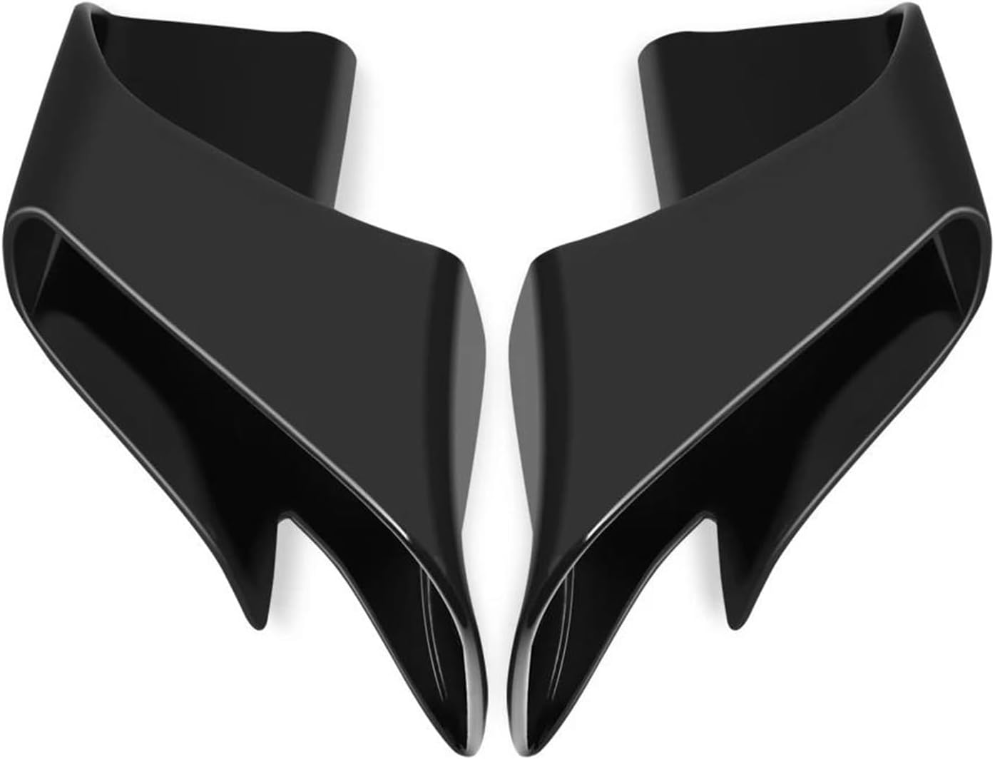 オートバイダウンフォース裸サイドスポイラーウイングレット空力翼固定