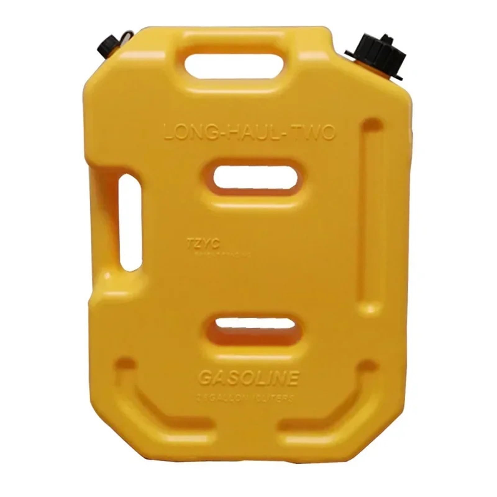 Bidón de plástico con grifo Bidón de aceite de plástico engrosado de 10 l, portátil y de gran capacidad, para repostaje rápido, tanque de combustible de repuesto