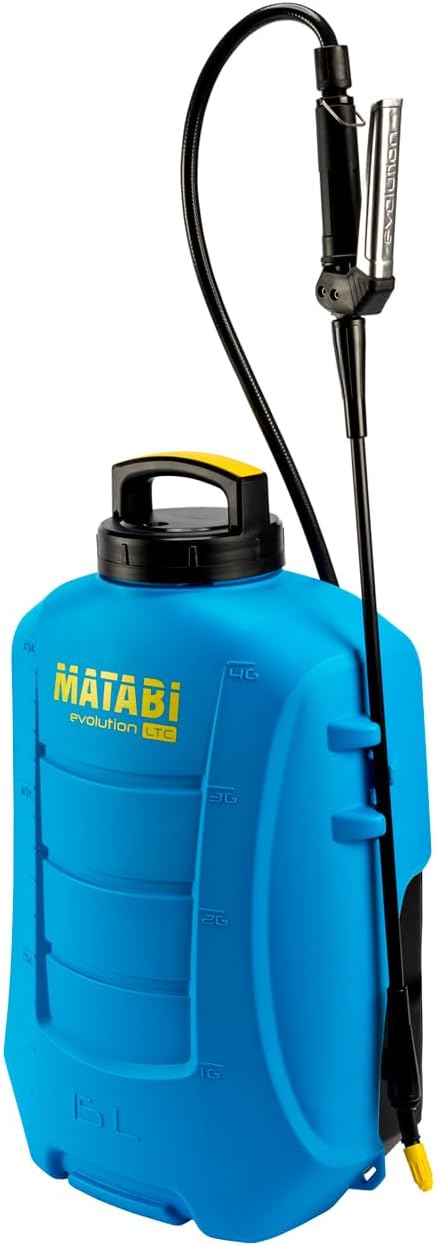 Matabi Pulverizador Eléctrico Evolution 15 LTC con Batería de Litio 18V y Capacidad de 15L
