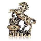 Design peu encombrant : grâce à sa taille compacte, il est facile à présenter n'importe où, ce qui en fait un complément polyvalent à tout décor, décoration de table avec chevaux ou figurines de chevaux avec signe du zodiaque chinois