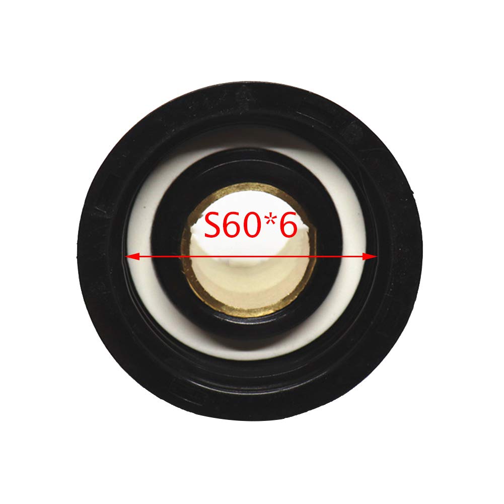Raccordo Rapido Per IBC Da 1000 Litri, Adattatore Per Rubinetto Con Filetto S60x6, Uscita In Plastica 3/4'' E Ottone 1/2'' - 2