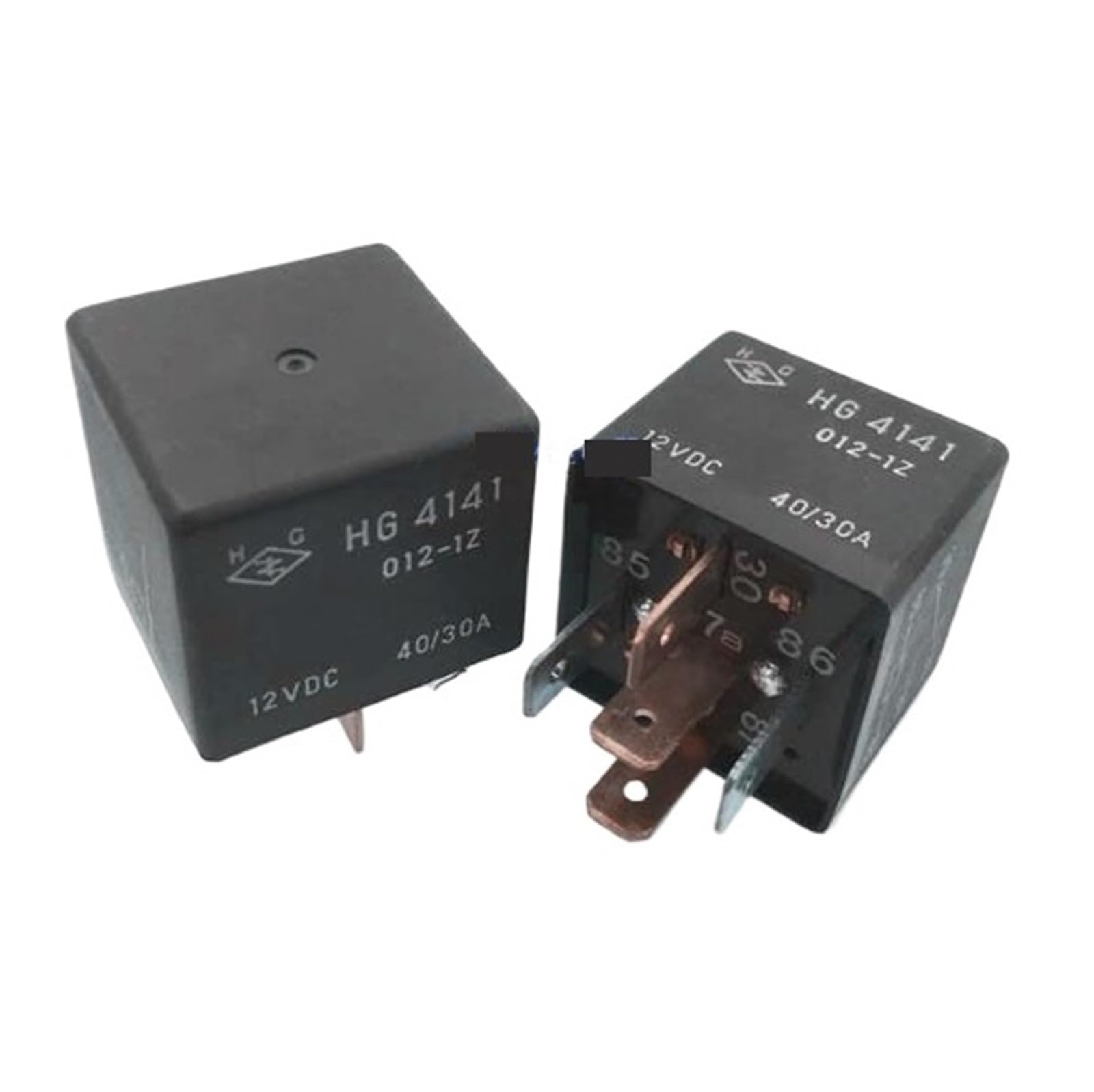 Relais 12V HG4141 012-1Z supprimez les surcharges électriques 40A 5PIN de voiture