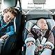 Gurtpolster Auto, 4 Pack Schoner Polster Gurt Schulterpolster Schulterschoner Sitzgurt im Auto aus weicher Microfaser für Sitzgurt im Auto für Kinder und Erwachsene - Schwarz（6x26cm ）