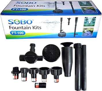 LOVELY PETS KINGDOM YOUR PET OUR PASSION Sobo Royal Pet Fountain Kit FT-100 Extension for Fountain Pump Water Ring (Without Pump)