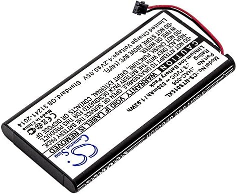 BWXY Compatible Replacement for Battery HAC-006, HAC-BPJPA-C0 HAC-015, HAC-016, HAC-A-JCL-C0, HAC-A-JCR-C0, Switch Controller 520mAh