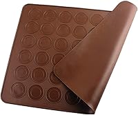 Vista 3 de Alfombrilla de silicona para macarrones, marrón