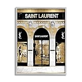 Stupell Industries Bold Fashion Storefront Glam City Mannequin Clothing, Design by Madeline Blake