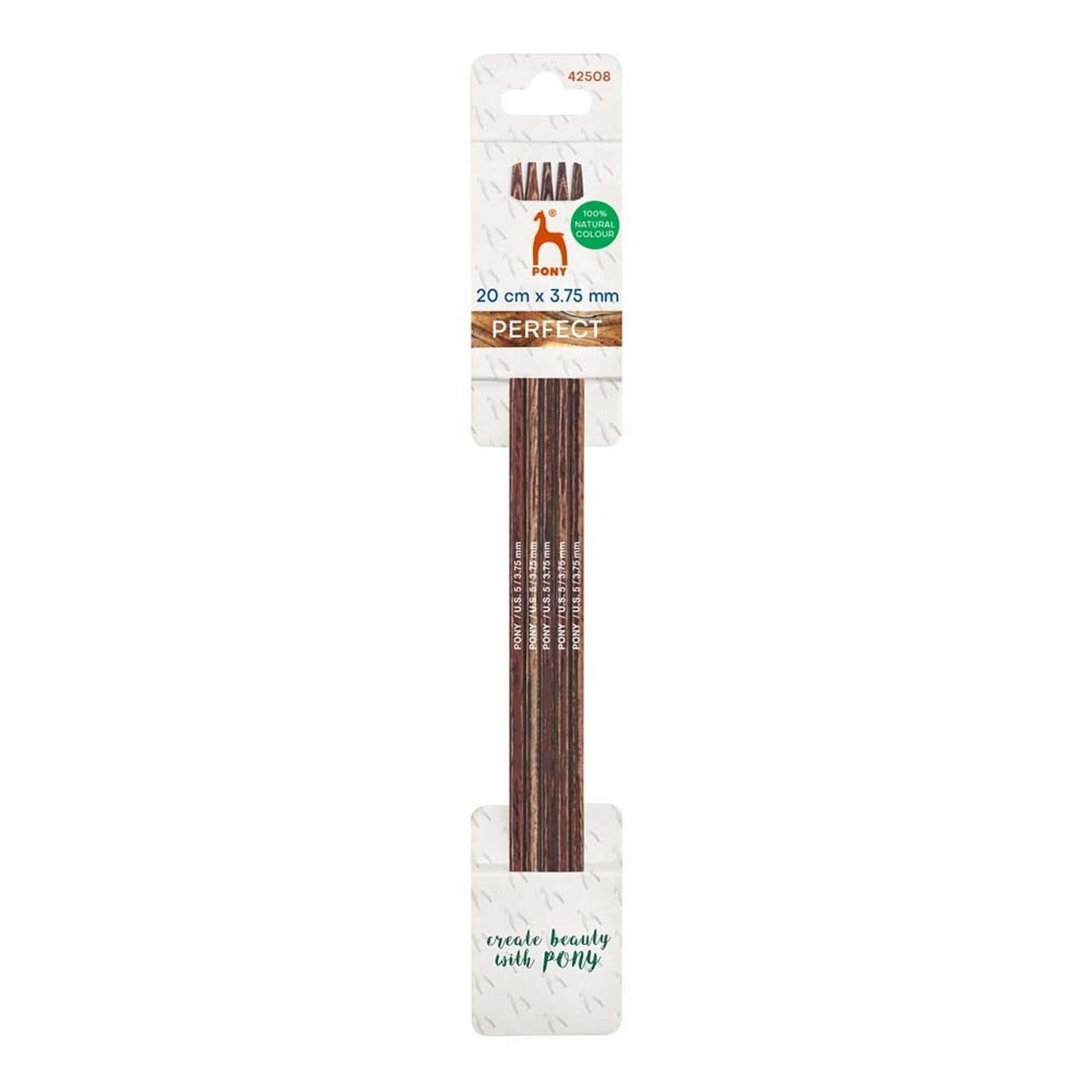 Pony Perfect Double Pointed Needles 20cm 3.75mm