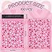 JarThenaAMCS 100Pcs Valentine's Day Heart Poly Mailers 10 x 13 Inch Pink Red Packaging Bags Self Seal Mailing Envelope Bags For Small Business Boutique Clothing